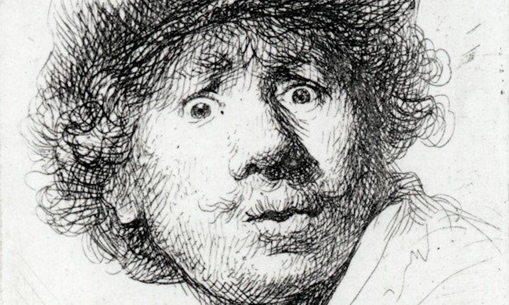 Selbstporträt von Rembrandt