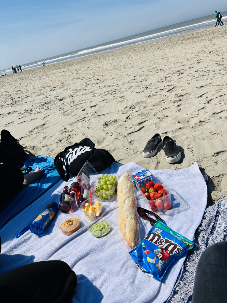 Picknick am Strand