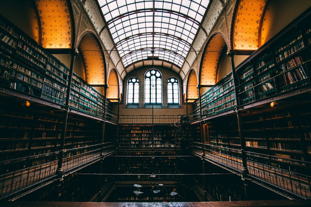 Romantisch: Bibliothek im Rijksmuseum