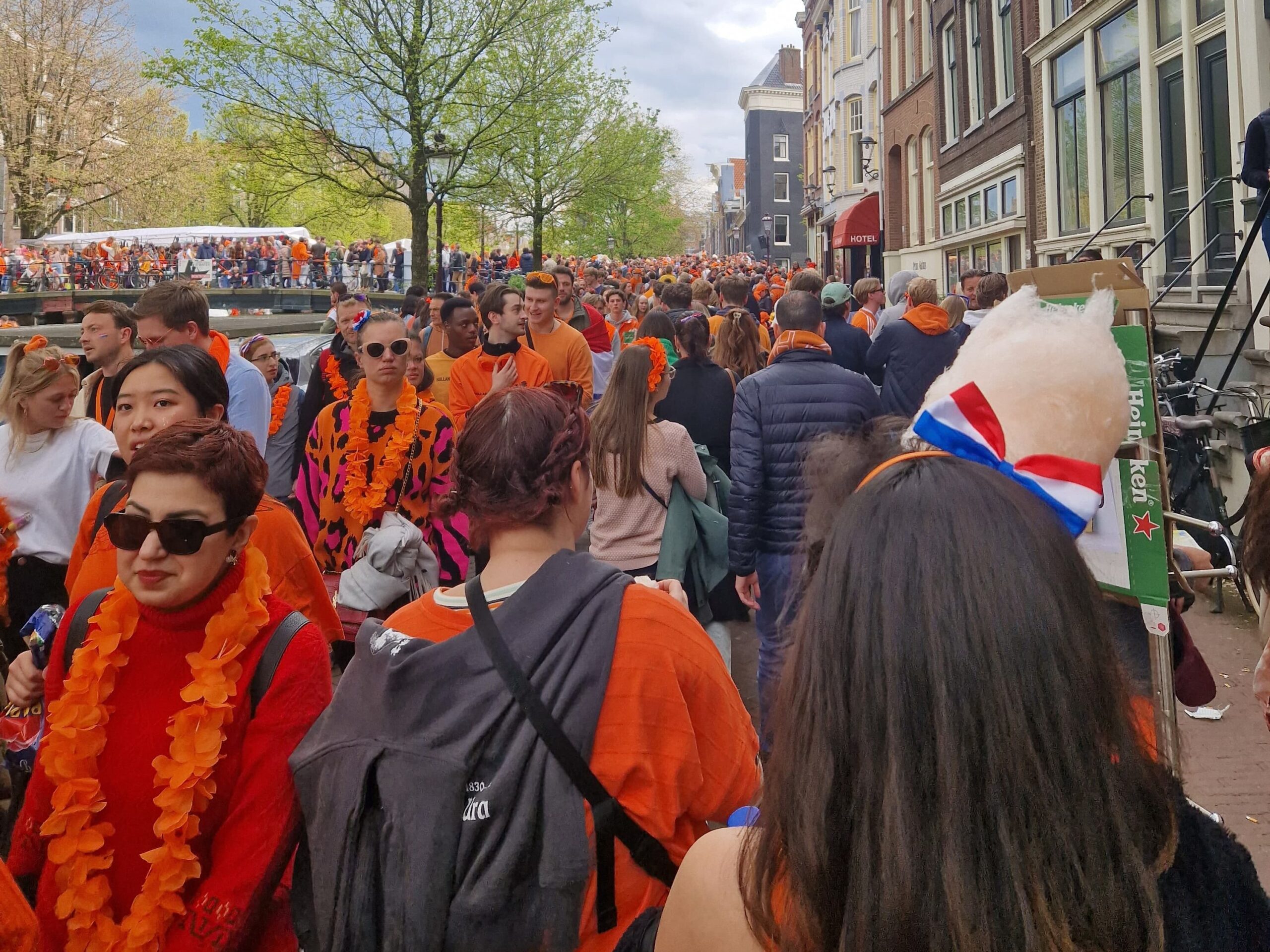 Königstag in Amsterdam